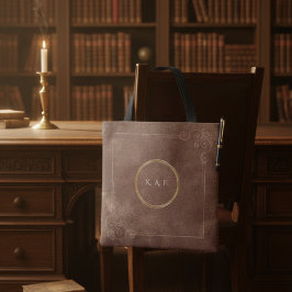 Bolso De Tela Archivist’s Vault Leather Texture Aesthetic Tote