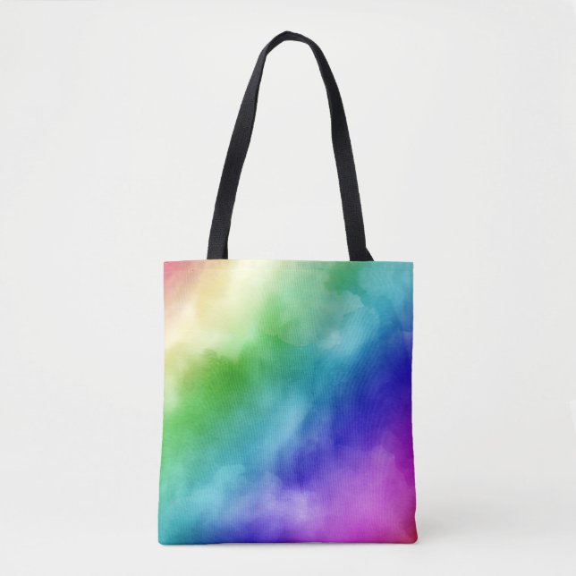 Bolso De Tela Arco de arcoiris (Anverso)