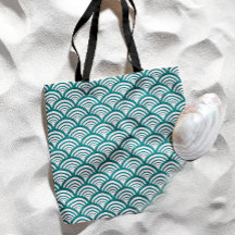 Arco de vieira Art Deco Teal