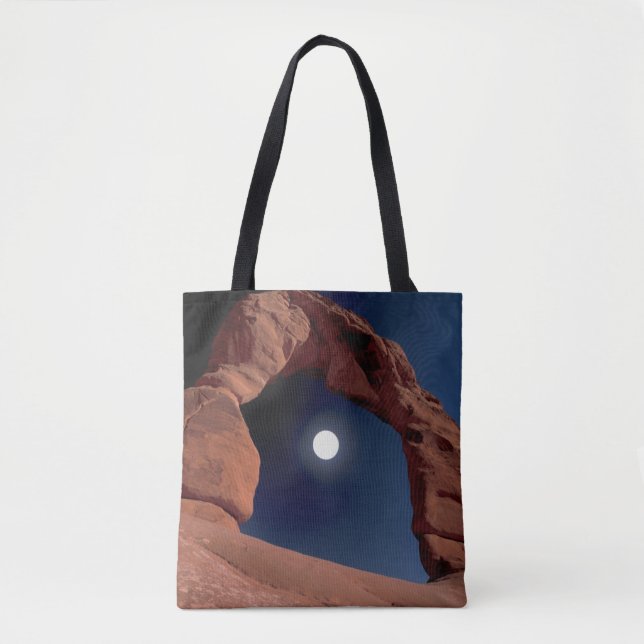 Bolso De Tela Arco Delicado | Parque nacional Arches Utah (Anverso)