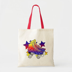Bolso De Tela Arco iris Rollerskates