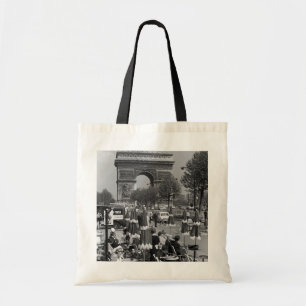 Bolso De Tela Arco triunfal de París en Francia vintage