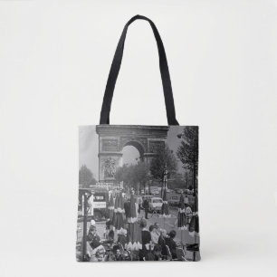 Bolso De Tela Arco triunfal de París en Francia vintage