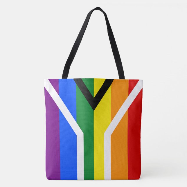 Bolso De Tela Arcoiris (Anverso)