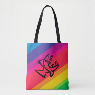 Bolso De Tela Arcoiris