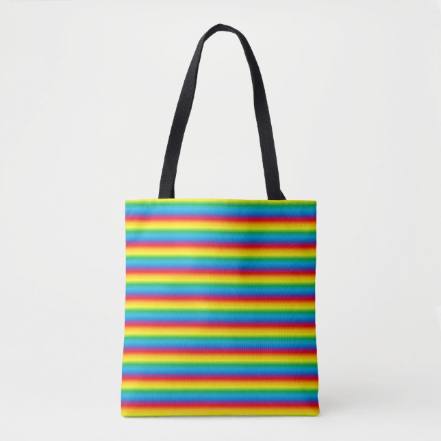 Bolso De Tela arcoíris (Anverso)