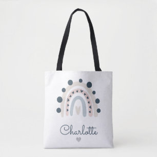 Bolso De Tela Arcoiris acuático personalizado