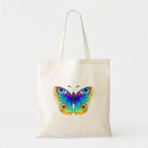 Bolso De Tela Arcoiris mariposa Peacock Eye