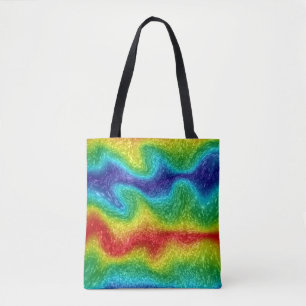 Bolso De Tela Arcoiris radical