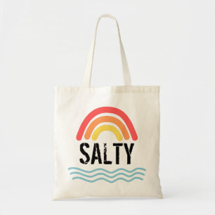 Bolso De Tela Arcoiris Salado Y Mar