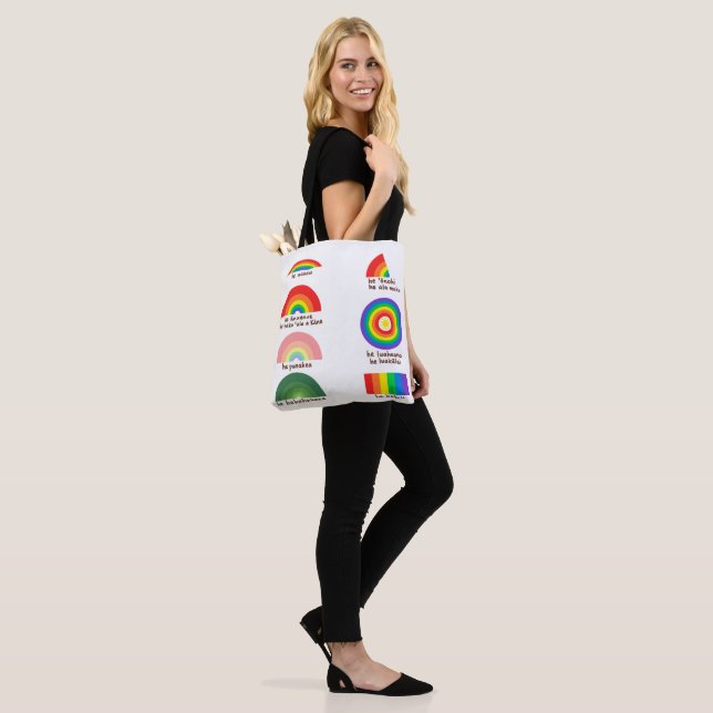 Bolso De Tela Arcos de lluvia de Hawái (Puesto)
