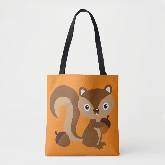 Bolso De Tela Ardilla (Anverso)