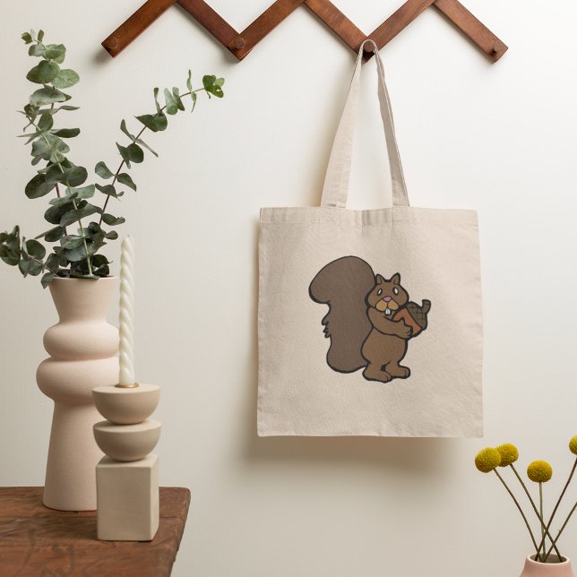 Bolso De Tela Ardilla Con Acorn (Subido por el creador)
