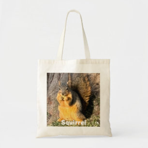 Bolso De Tela Ardilla dorada