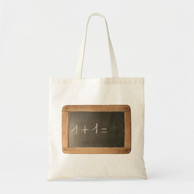 Bolso De Tela Ardoise 04 - Mathematicals Lessons (Frente)