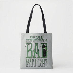 Bolso De Tela Are You A Good Witch Or A Bad Witch?