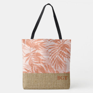 Bolso De Tela Areca Palms Ropa Tropical Hawaiana