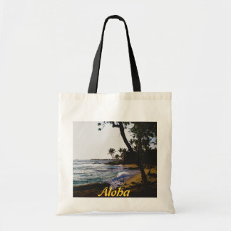 Bolso De Tela Arena tropical de oro