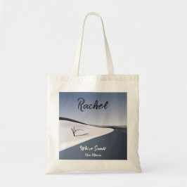 Bolso De Tela Arenas blancas personalizadas New Mexico Tote Bag