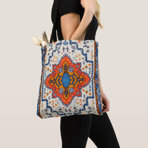 Bolso De Tela Arenas del tiempo: El Boho del patrimonio del arte