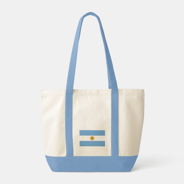 Bolso De Tela Argentina (Reverso)