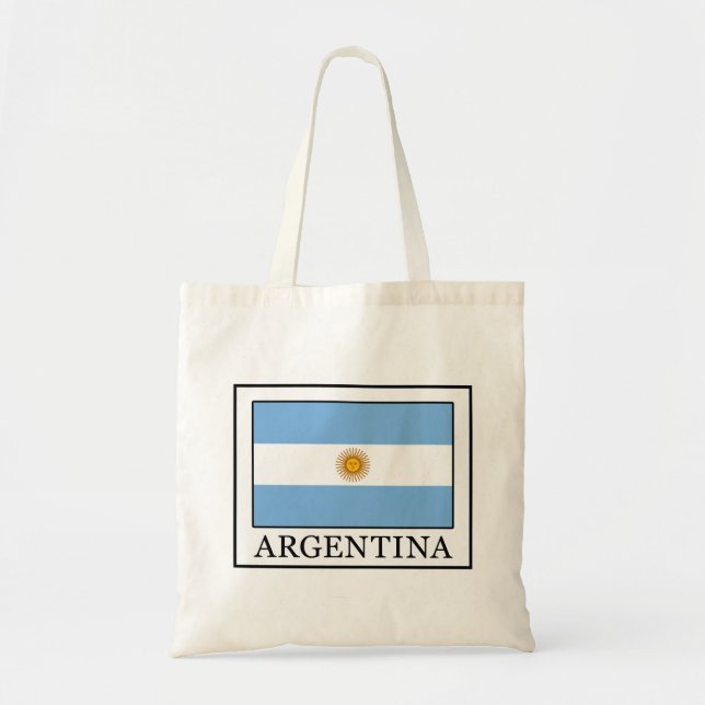 Bolso De Tela Argentina (Frente)