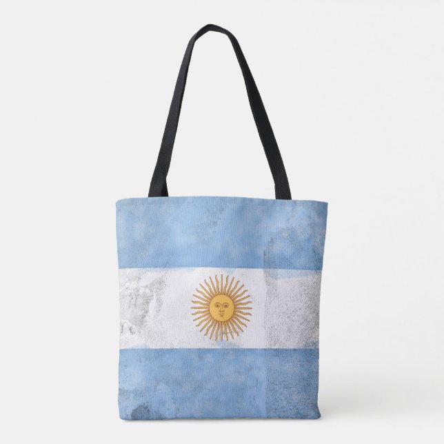 Bolso De Tela Argentina (Reverso)