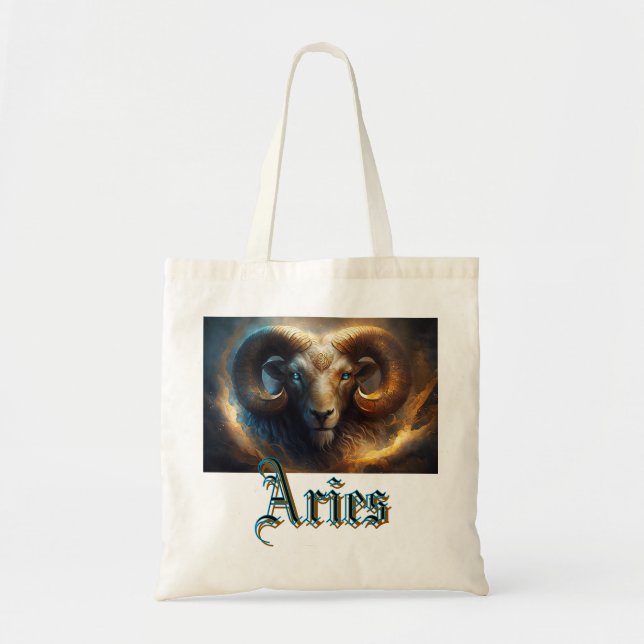 Bolso De Tela Aries (Frente)