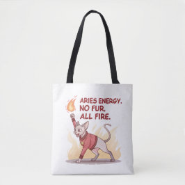 Bolso De Tela Aries Energy Sphynx Cat No Fur All Fire Art
