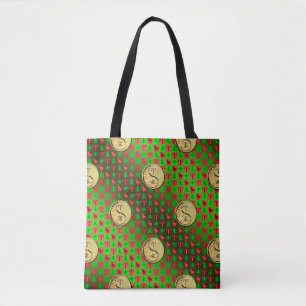 Bolso De Tela Aries y Cabra de Metal