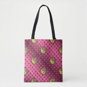 Bolso De Tela Aries y Earth Rooster