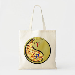 Bolso De Tela Aries y Ox Metalizado