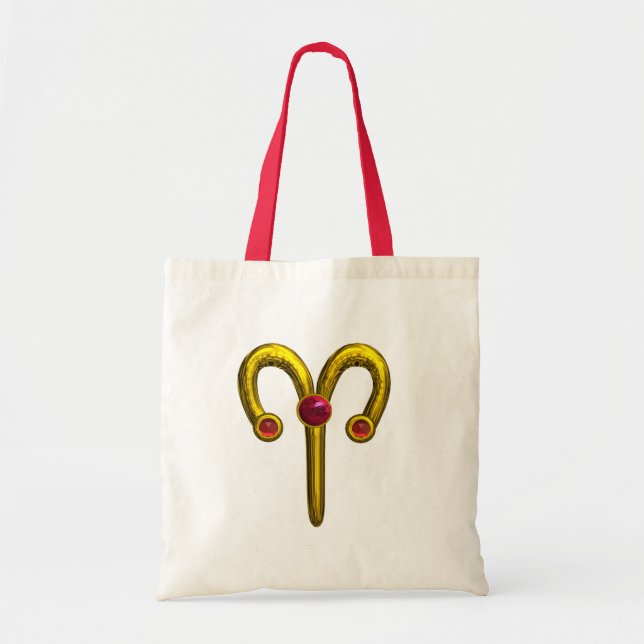 BOLSO DE TELA ARIES ZODIAC BIRTHDAY JEWEL (Frente)