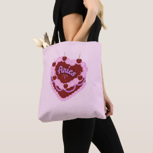 Bolso De Tela Aries Zodiac Pastel Heart Pastel Pastel de Cumplea