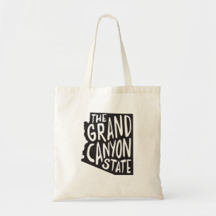 Bolso De Tela Arizona: El tote del estado del Gran Cañón