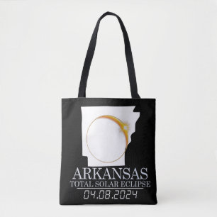 Bolso De Tela Arkansas Total Solar Eclipse April 8 2024 USA Map