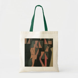 Bolso De Tela Arlequín de Juan Gris, Arte Cubista Vintage