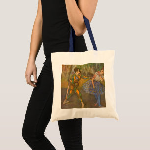 Bolso De Tela Arlequín y Colombina de Edgar Degas Arte Antiguo