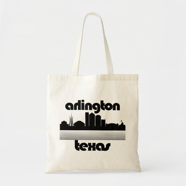 Bolso De Tela Arlington, Texas (Frente)