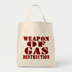 Bolso De Tela Arma De Destrucción De Gas