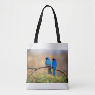 Bolso De Tela Armonía azul - Un momento de alegría