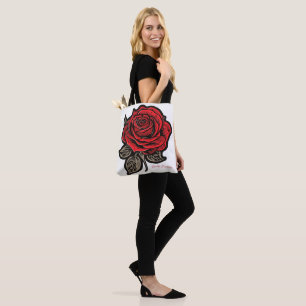 Bolso De Tela Armonía escarlata