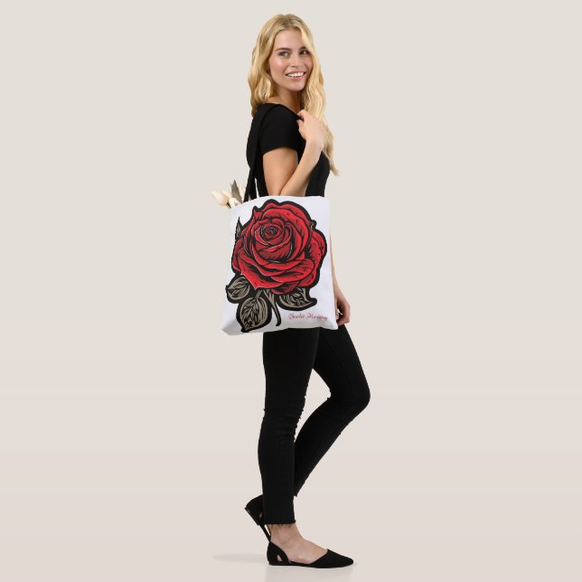Bolso De Tela Armonía escarlata (Puesto)