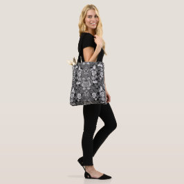 Bolso De Tela Armonía floral de encaje