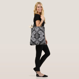 Bolso De Tela Armonía floral de encaje