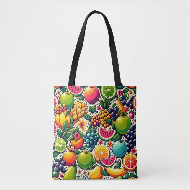 Bolso De Tela Armonía fructífera: Una sinfonía del barrio de la  (Anverso)