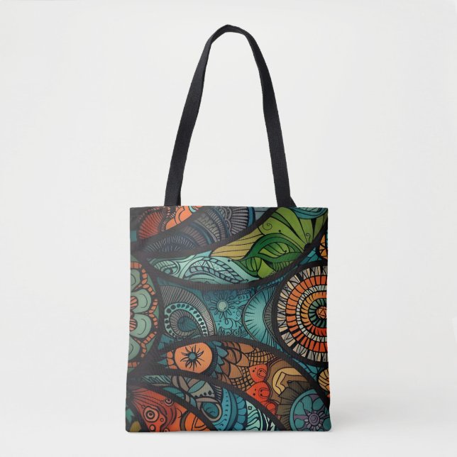 Bolso De Tela Armonía vívida (Anverso)