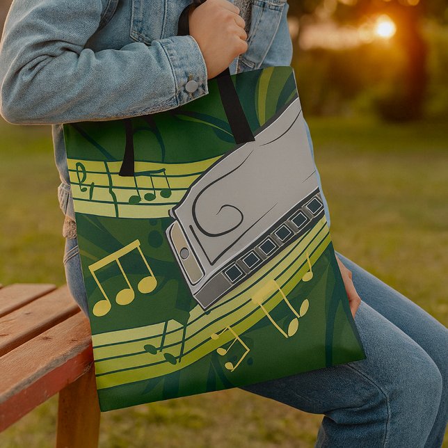 Bolso De Tela Armonica Blues y Música Folk (Subido por el creador)