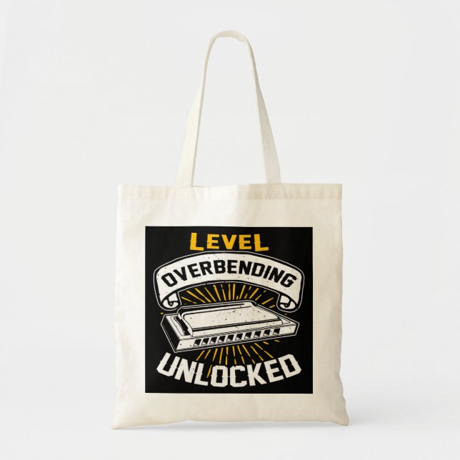 Bolso De Tela Armonica Lover Level Overflexionar Red Mu desbloqu (Frente)