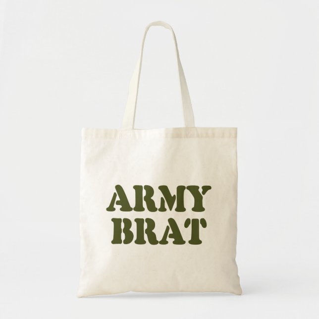 BOLSO DE TELA ARMY BRAT (Frente)